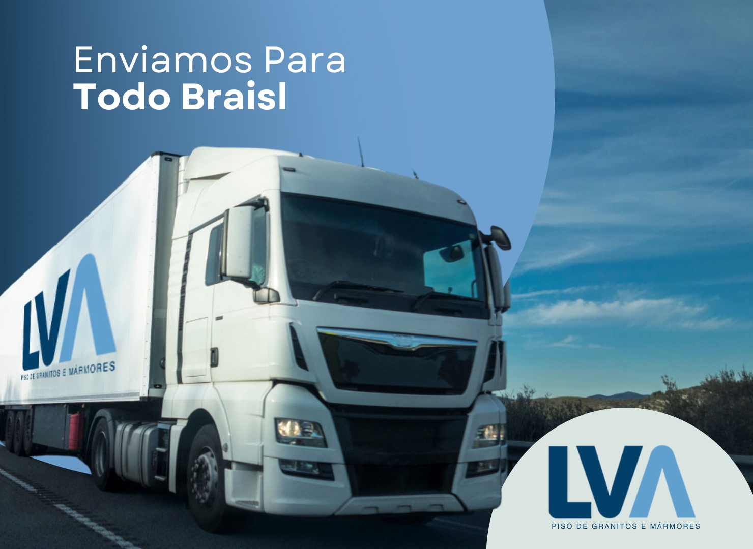 Enviamos para todo brasil